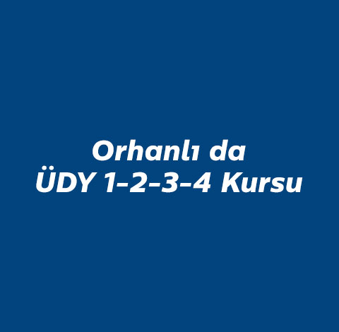 Orhanlı ÜDY Belgesi